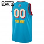 Maillot All-Star 2025 Personnalisable Jordan Bleu Swingman - Enfant